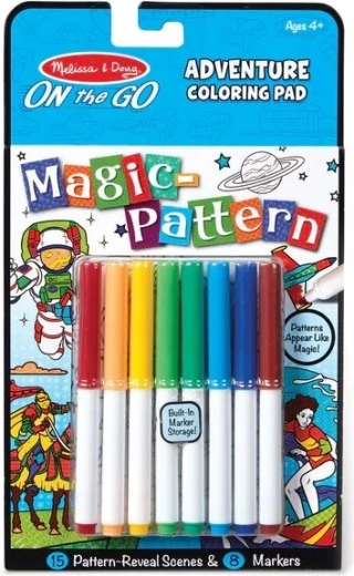 Libro mágico para colorear con rotuladores – aventura
