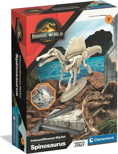 Rocas Jurassic World: kit de excavación de espinosaurio