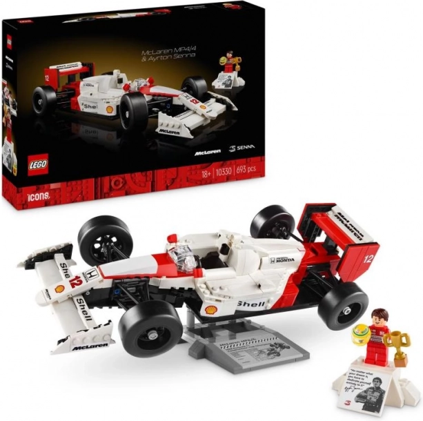 LEGO® Icons 10330 McLaren MP4/4 y Ayrton Senna