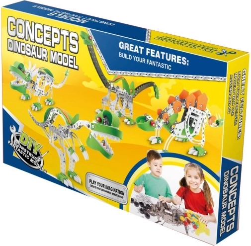 Kit de construcción metálico Seismosaurus 141 piezas