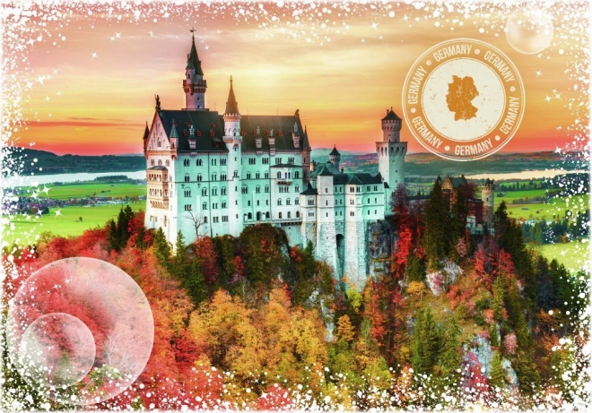 Puzzle Vuelta al mundo: Alemania 2000 piezas