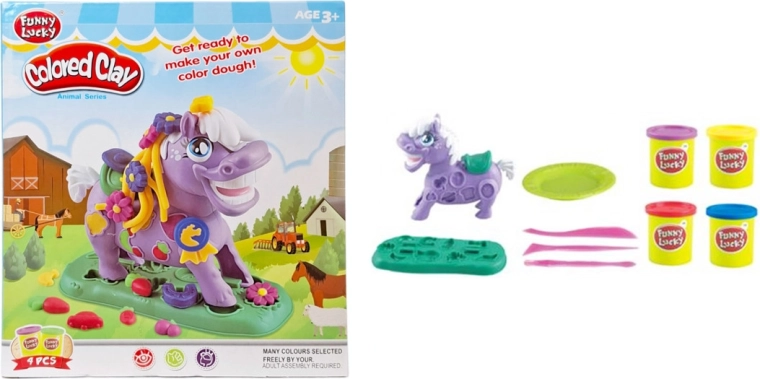 Set de plastilina – caballo