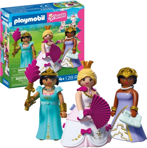 Playmobil Princess – tres princesas con accesorios, 28 piezas