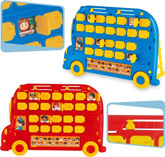 Originales tableros de juego con forma de autobús