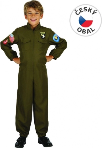 Disfraz de Piloto Militar para Niños