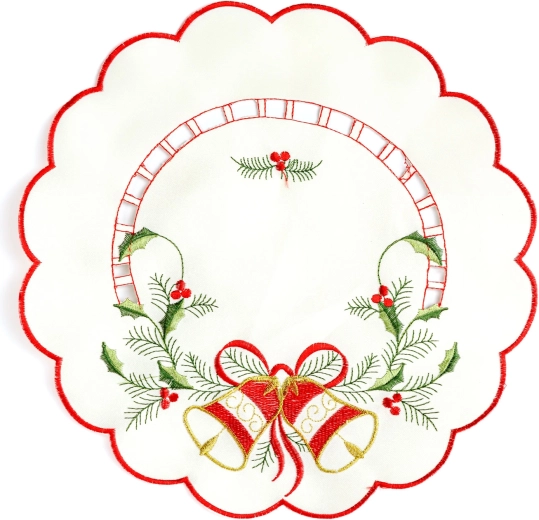 Bordado navideño tradicional