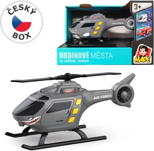 Helicóptero 1:32 con pilas para niños