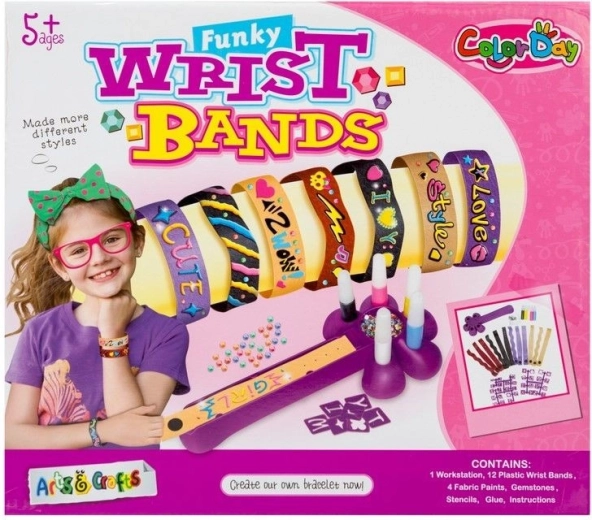 Set creativo para hacer pulseras - 1 pieza