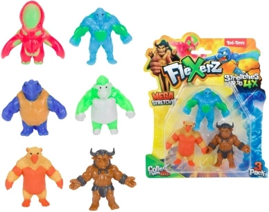 Monstruos antiestrés – set elástico de 3 uds.