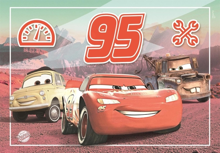 Puzzle CLEMENTONI Coches 60 piezas