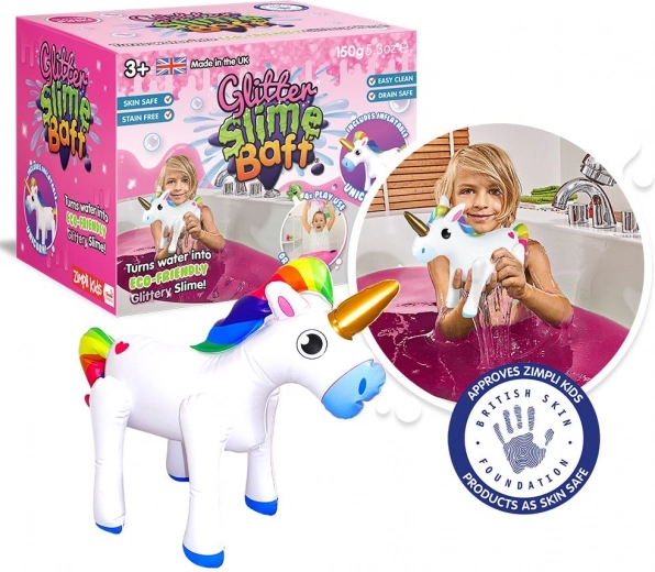 Baño en gel Glitter Slime Baff Unicornio de ZIMPLI KIDS