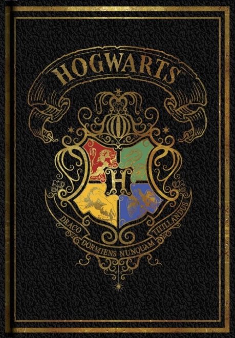 Bloc A5 Harry Potter colorido negro