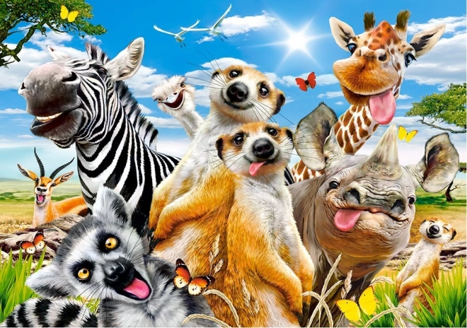 Puzle de 500 piezas African Selfie