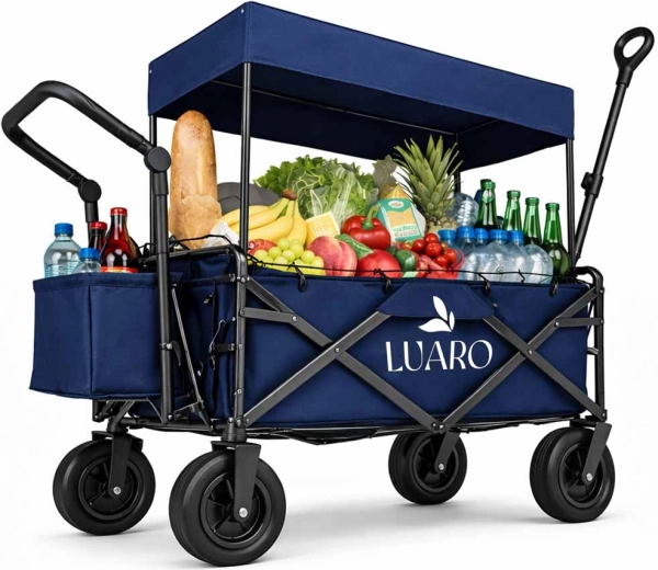 Estructura estable y ruedas todoterreno