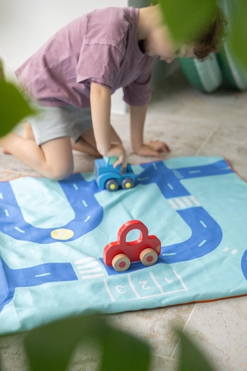 Jugar en los viajes: carretera para cochecitos