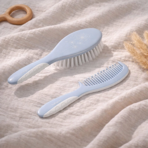 Peine con púas redondeadas contra la irritación