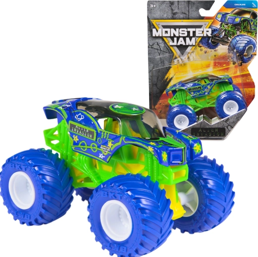Spin Master Monster Jam camión monstruo Alien Invasion 1:64