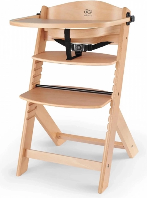 Silla infantil de comedor ENOCK de madera de haya, natural