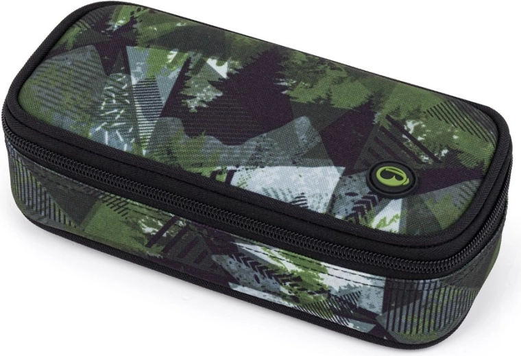 Estuche escolar Bagmaster para estudiantes verde-gris