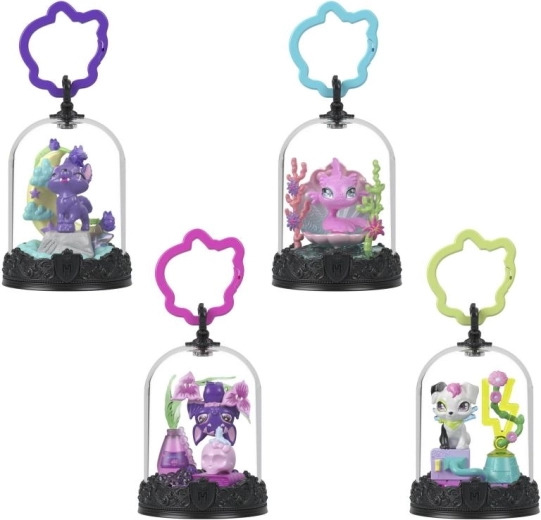Llavero Monster High con mascota en casa – mini figura coleccionable