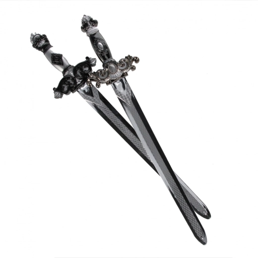 Dos espadas para juego en equipo y duelos