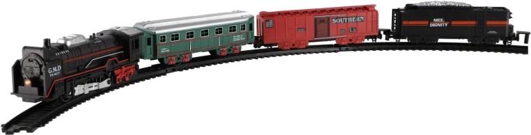 Locomotora con efectos de luz