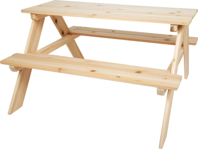 Mesa de pícnic infantil small foot de madera maciza