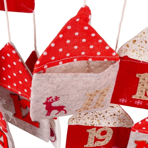 Fieltro suave con motivos navideños