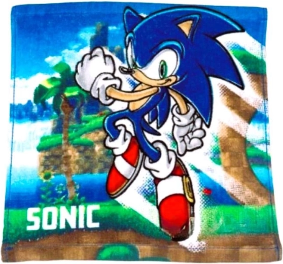 Toalla facial de Sonic - 1 unidad