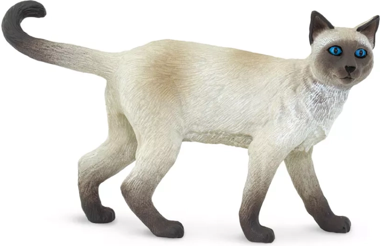 Figura de gato siamés Safari Ltd.