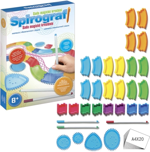 Set creativo de espirógrafo Spiral Designer