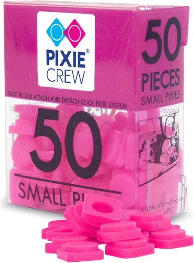 Pixie Crew píxeles pequeños neon rosa