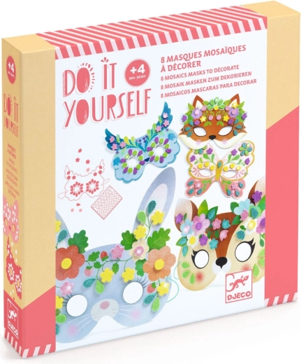 Djeco set creativo DIY – máscaras de animales del bosque