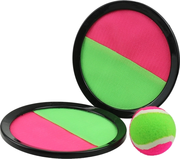 Juego de atrapar al aire libre con velcro