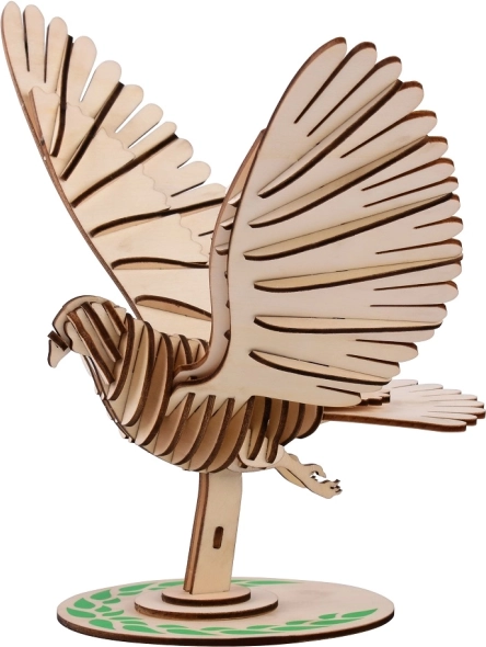 Puzzle 3D de madera paloma WOODCRAFT