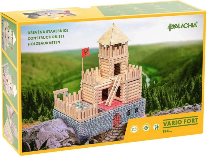 Walachia Vario Fort, kit de construcción de madera de una fortaleza