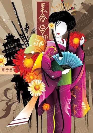 Puzzle Geisha 1000 piezas