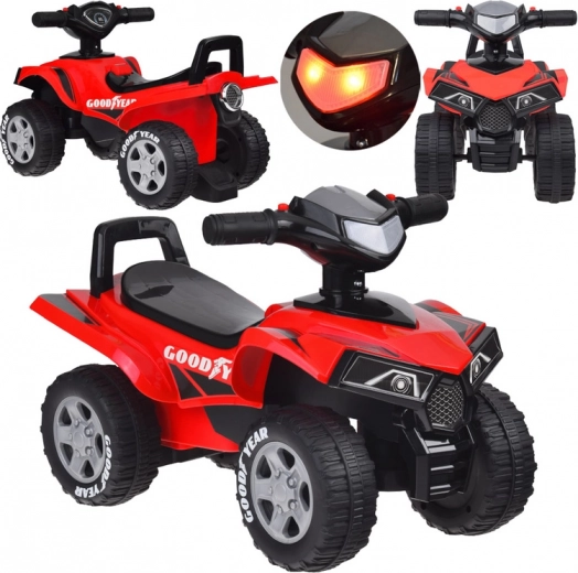 Quad infantil Goodyear con música y luces