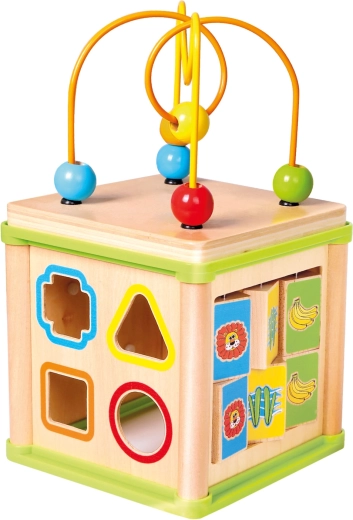 Encaje de formas y reconocimiento de colores