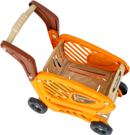 Carrito con ruedas y cómodo asa