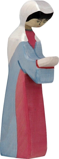 Figura de madera Holztiger Marie 2 - 1 pieza