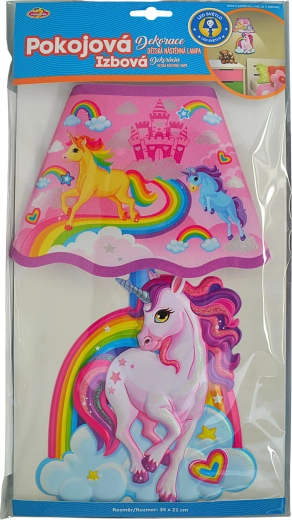Lámpara infantil de pared 3D unicornio Sparkys