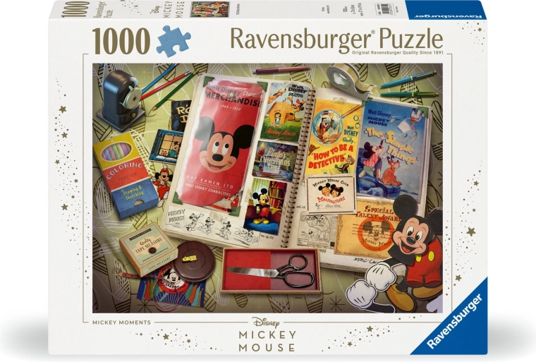 Puzzle Ravensburger Disney: Aniversario de Mickey 1950, 1000 piezas