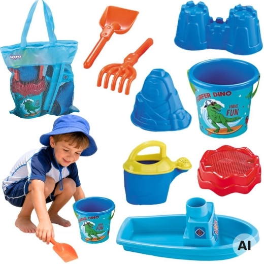 Woopie set de arena y agua con barco y bolsa - 1 pieza