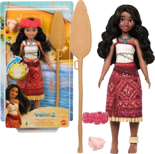 Disney MOANA muñeca cantante con accesorios 27 cm