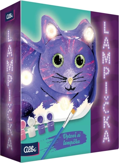 ALBI SCIENCE Set creativo lámpara gatita Micka