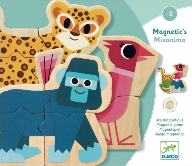 Djeco Rompecabezas magnético de animales