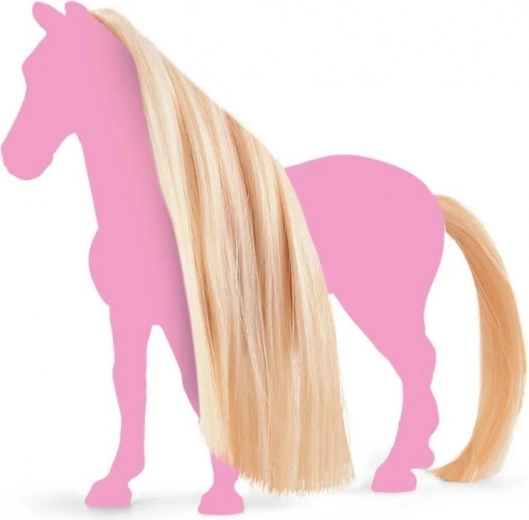 Schleich Horse Club accesorios para caballos – crin y cola rubias
