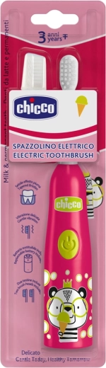 Cepillo de dientes eléctrico infantil Chicco panda 3+