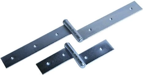 Bisagra de dos brazos 150 mm galvanizada